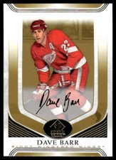 Dave Barr Gold Script 2020-21 SP Signature Edition Legends #113 NHL Card Detroit