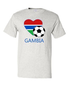 Gambian-Soccer-Gambia-Futbol-Football-Unisex-Cotton-T-Shirt-Tee-Top