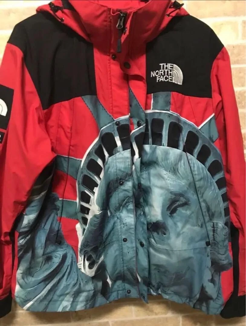 suprême face nord statue de la liberté parka montagne taille S