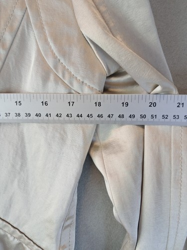 DKNY Cropped Jacket Women's Size 10 Cotton Collared Long Sleeve Casual - Picture 12 of 12