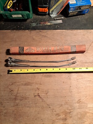 SET OF 2 Vintage Windshield Wiper Arms Trico NEW WITH ORIGINAL BOX