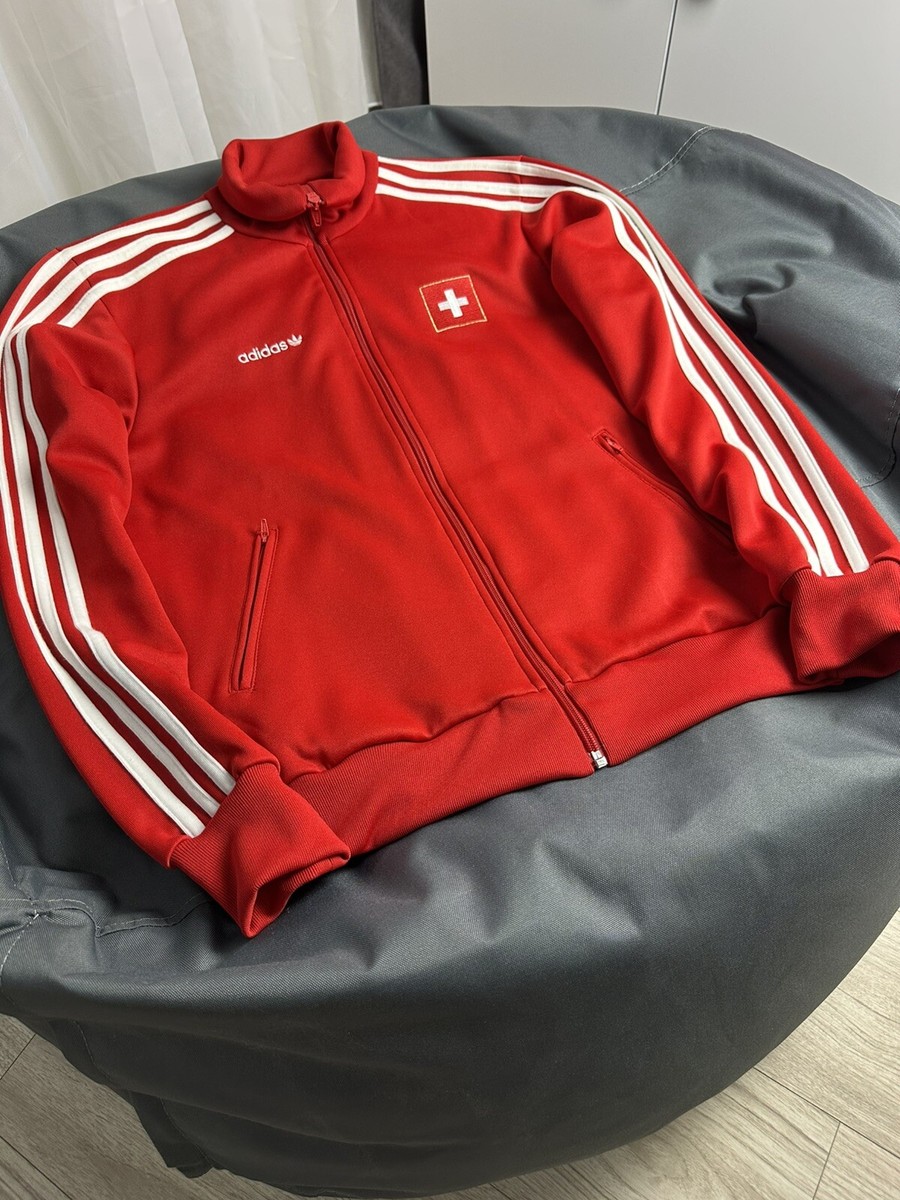 SWITZERLAND FOOTBALL JACKET ORIGINAL ADIDAS SIZE S | eBay
