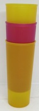 Set of 3 Vintage Tupperware Pastel 16 oz Tumbler Drinking Cups