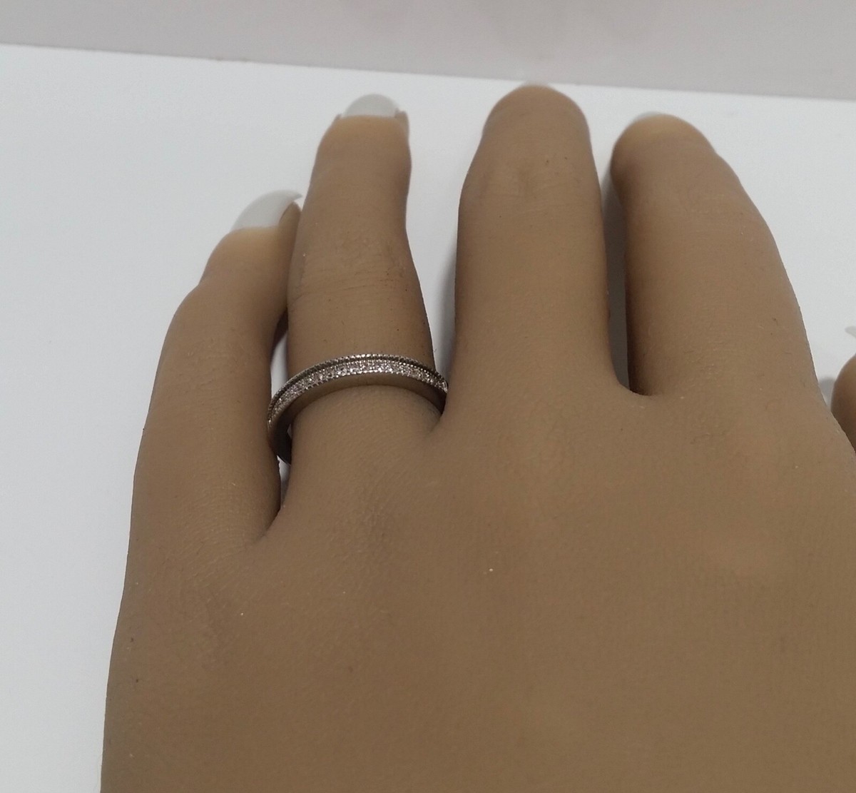 Sterling Silver 925 Cubic Zirconia Ring Size 6.25 Signed SU