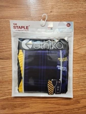 ETHIKA LSU MAKE NOISE PURPLE BLACK XL NWT