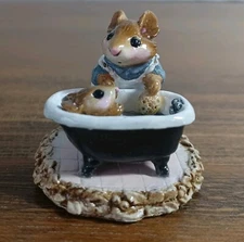 WEE FOREST FOLK "MOM & SQUEAKY CLEAN" M-060 -This version only made in 1981