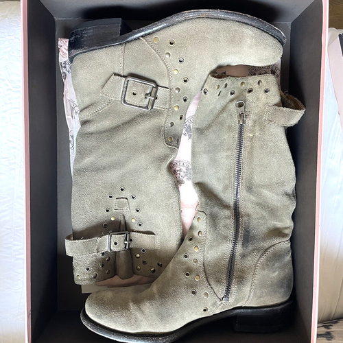 Juicy Couture Boots Womens Size 7 Gray 