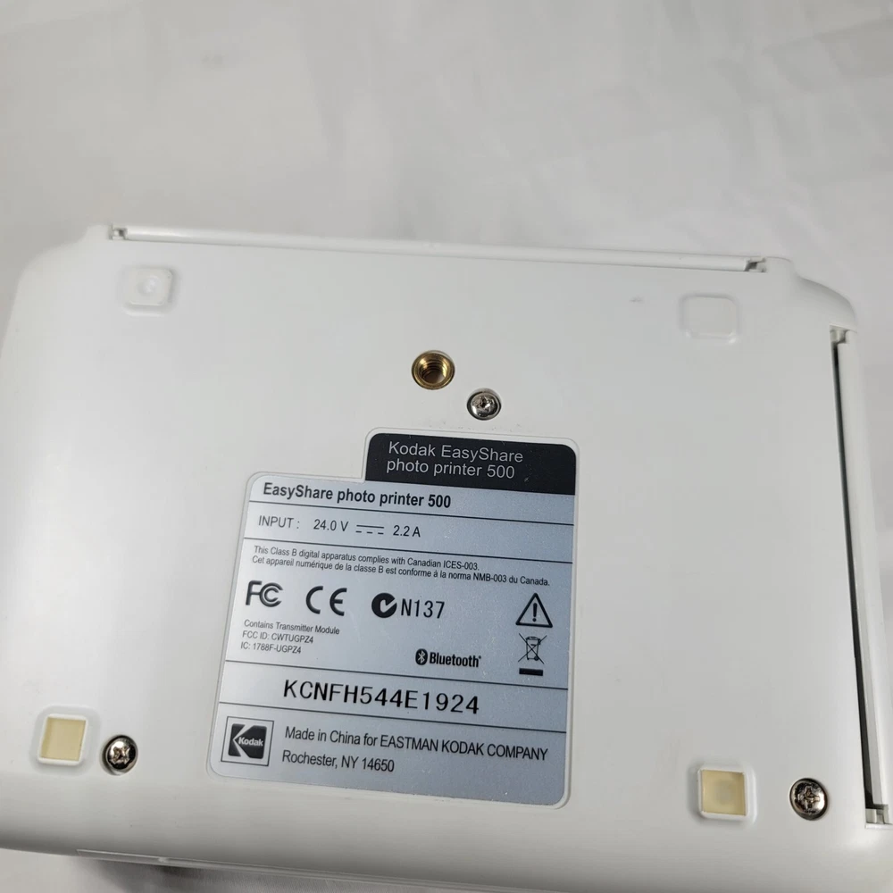 Kodak EasyShare 500 Photo Printer -No Pwr Crd -Working!
