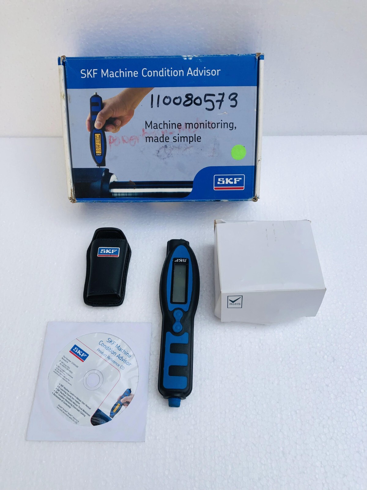 SKF CMAS 100SL MACHINE CONDITION ADVISOR VIBRATION METER NEW eBay