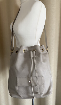 Project OONA echt LEDER Beutel Tasche Handtasche Bag beige NP 560 