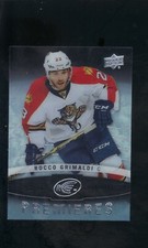 2014-15 UPPER DECK ICE PREMIERES HOCKEY CARD ROCCO GRIMALDI RC #117 NM-MT /799 