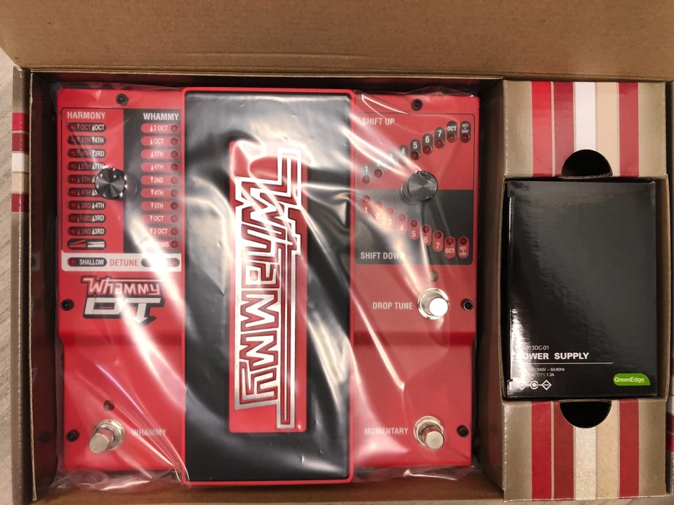 Pedal de efectos para guitarra Digitech Whammy DT Pitch Shift Drop Tune True Bypass Foto 4 de 4