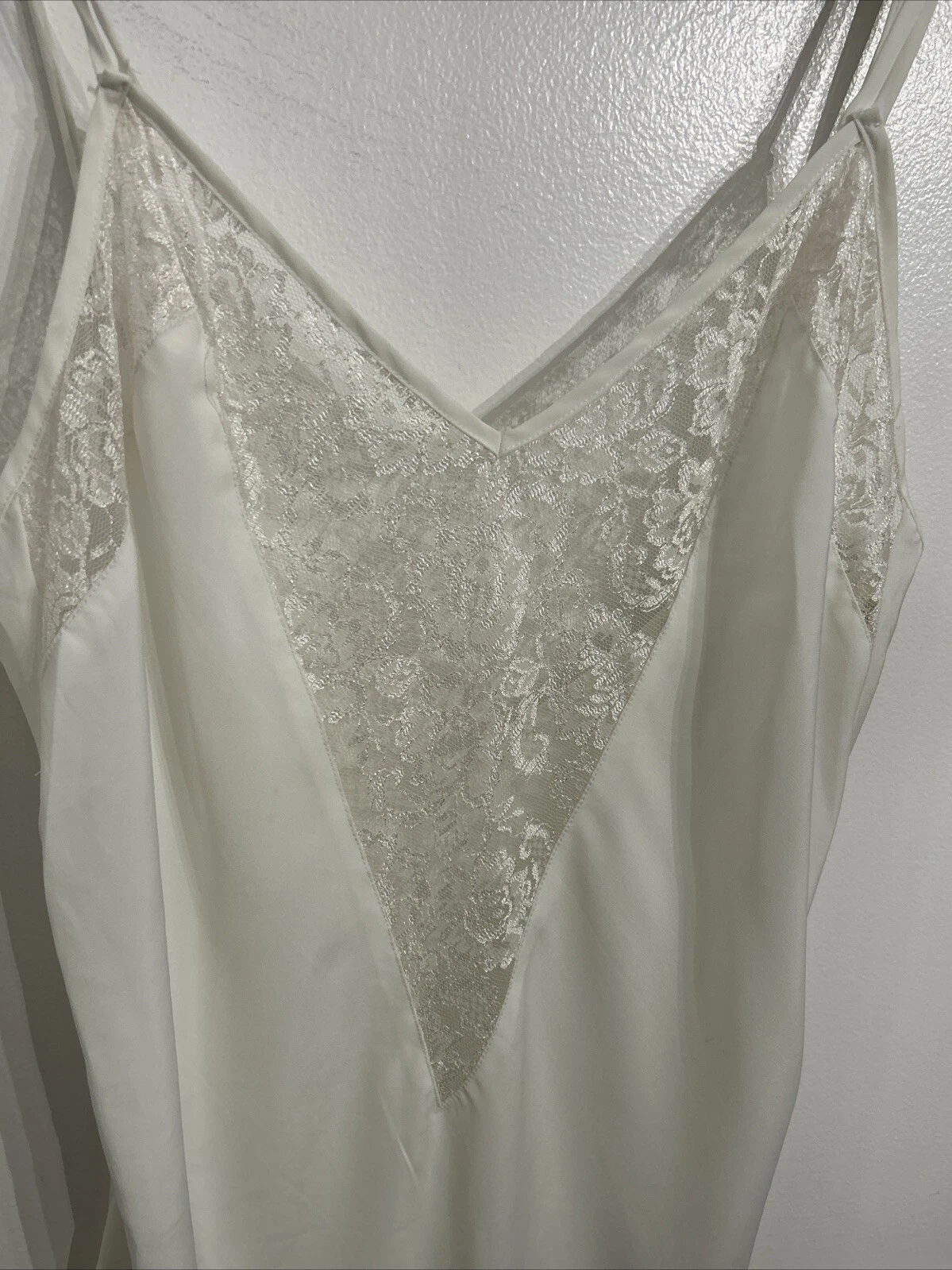 UNDERCOVER Slip da sposa vintage Victoria's Secret G Labe raso pizzo taglia grande