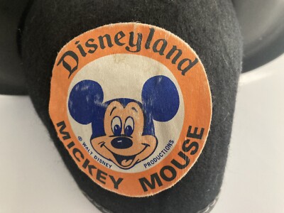 VINTAGE Disney Mickey Mouse Ears Theme Parks Hat VINTAGE WALT DISNEY WORLD THEME PARK MICKEY MOUSE CLASSIC  main image 2