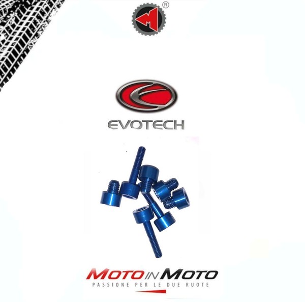 Schraubensatz Tank Evotech IN Ergal FüR Honda CBR1000 CBR 1000 RR 2010 2011 2012-image