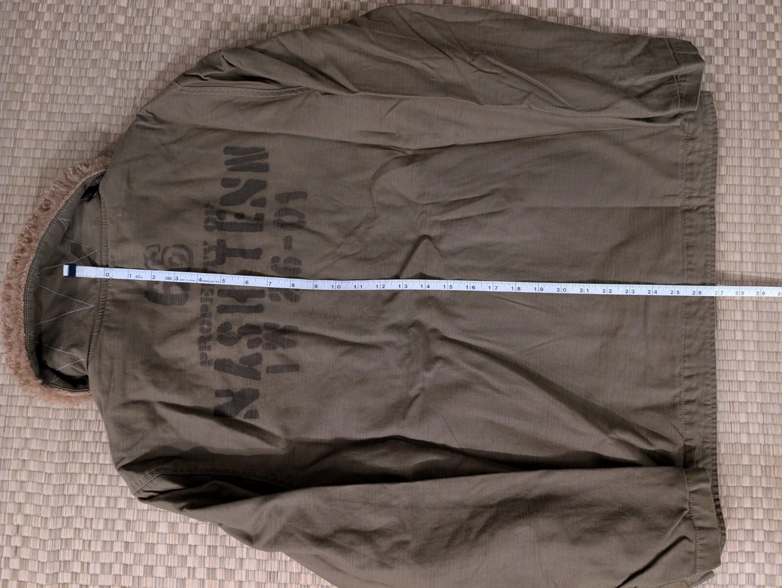 NWT Imogene + Willie Stitched "Lost" Deck Jacket Mens Size Medium Made in USA image 8