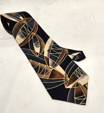 Chez Roffe New York Men's Tie Imported Silk Made in USA