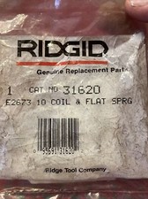 Ridgid 31620 E2673 10" Coil & Flat Spring NOS USA 🇺🇸