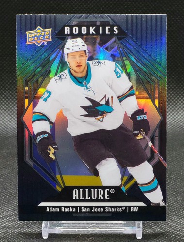 2022-23 Upper Deck Allure Rookie Adam Raska Black Rainbow #117 RC | eBay
