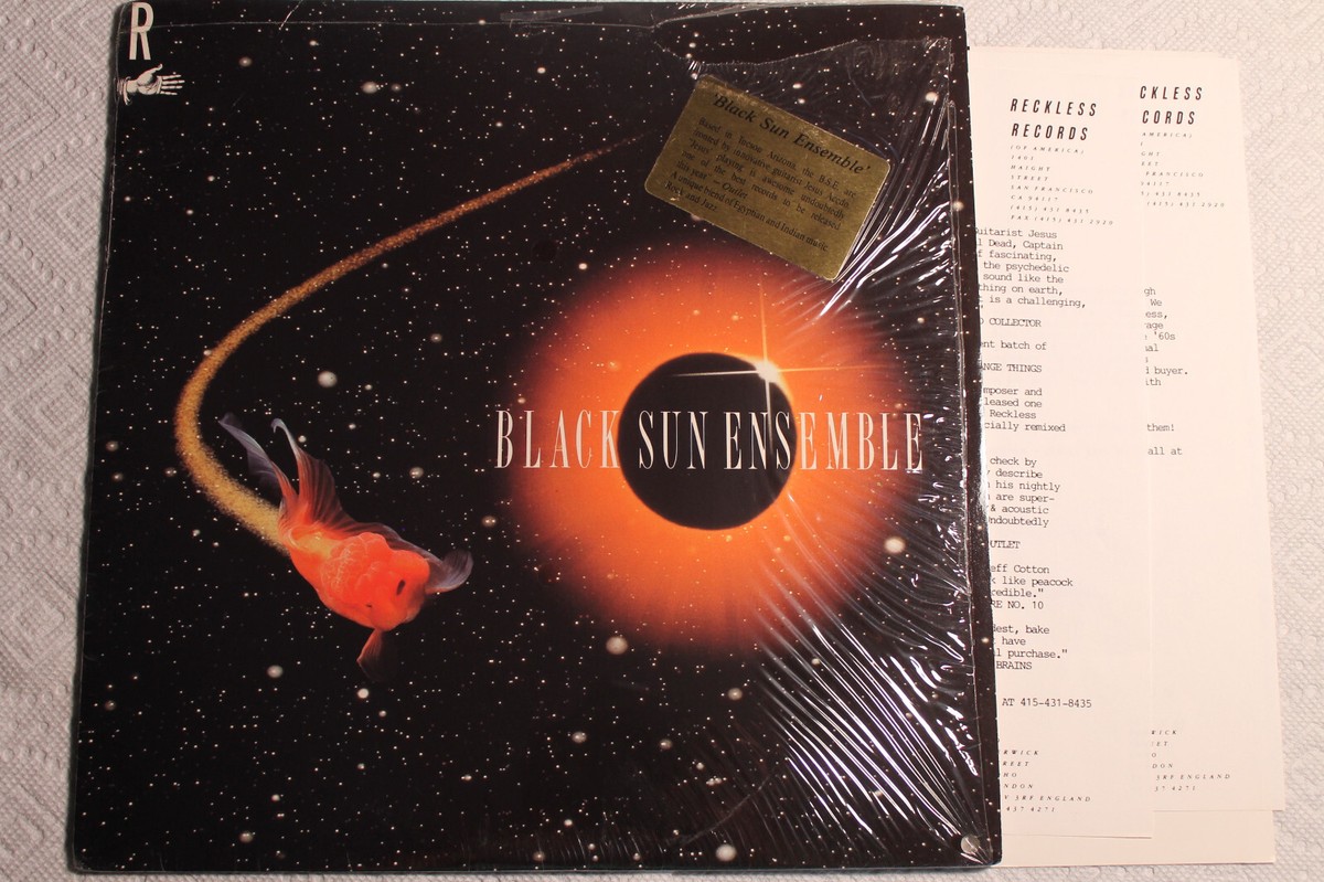 Black Sun Ensemble - S/T US orig' Reckless LP shrink press