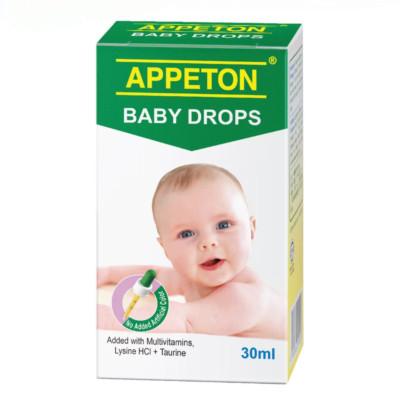 Appeton Baby Drops Multivitamin with Lysine & Taurine for Infants DHL EXPRESS