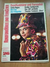 RUNDFUNKHÖRER und FERNSEHER No.26 /1967 -CARLA HAGEN / Zeitschrift - Nostalgie  