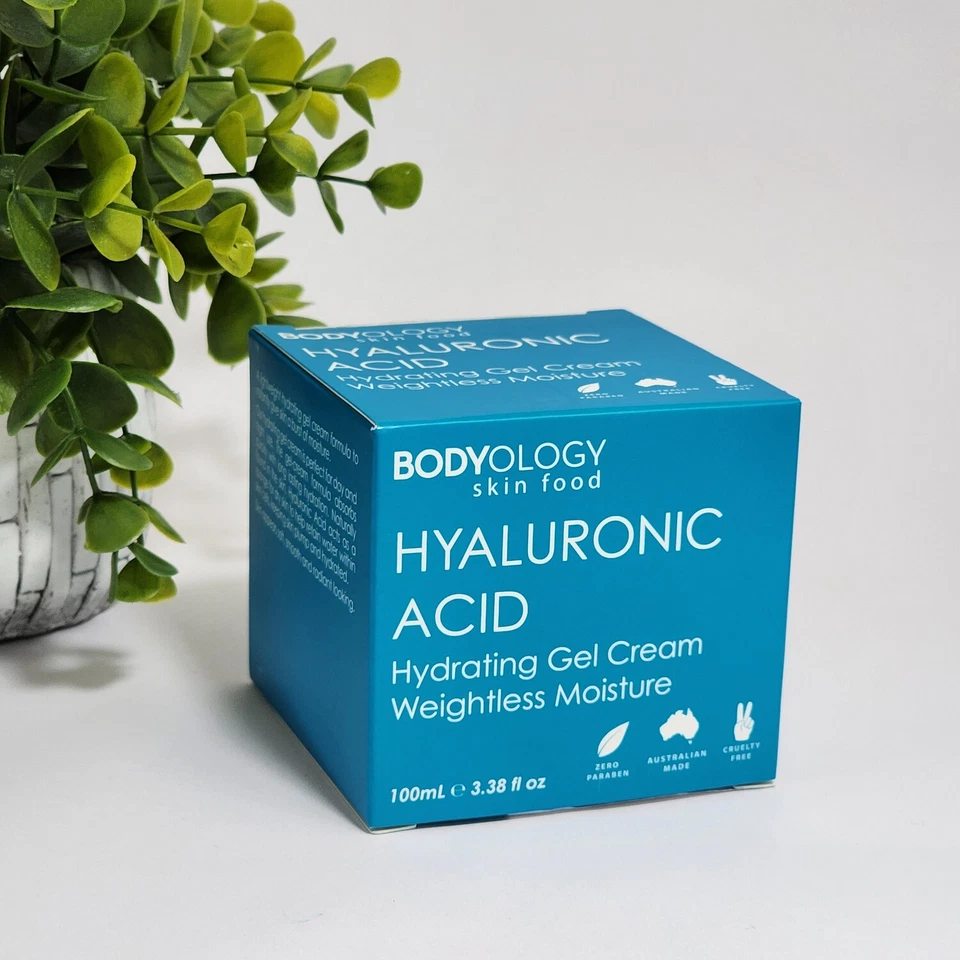 Bodyology Skin Food Hyaluronic Acid Hydrating Gel Cream Lightweight 3.38 fl oz - Image 4 of 4