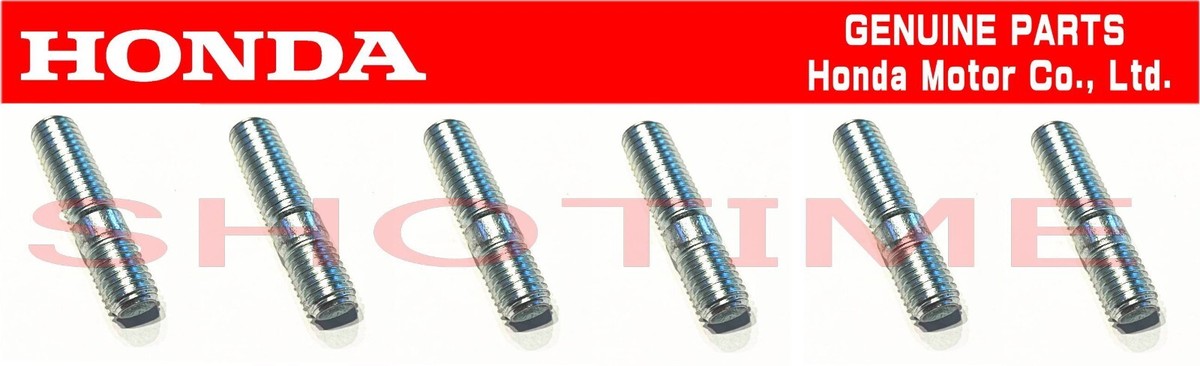 HONDA 97-01 CR-V EX LX SE Cylinder Head 8X25 Bolt Stud 6 pcs set