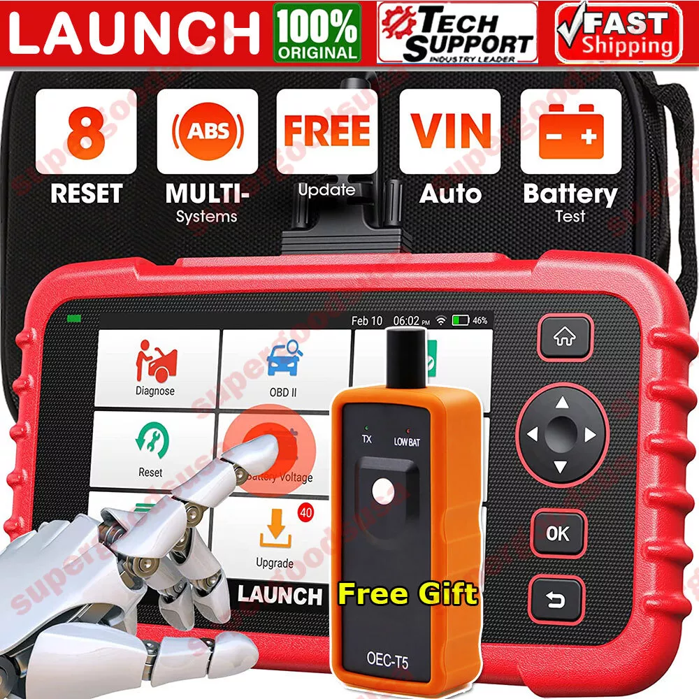 LAUNCH CRP129X OBD2 Scanner Valise appareil Diagnostic (Version