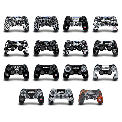 OFFIZIELLE NFL LAS VEGAS RAIDERS VINYL SKIN DECAL FOR DUALSHOCK 4 CONTROLLER
