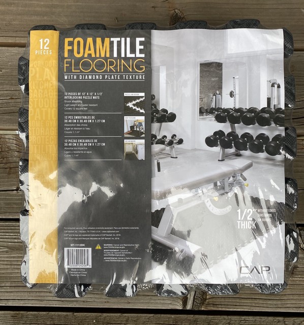 foam tile flooring cap