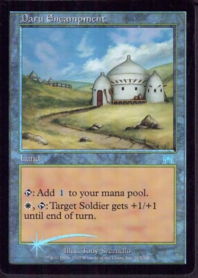 Daru Encampment FOIL - Onslaught - Magic MTG - LP