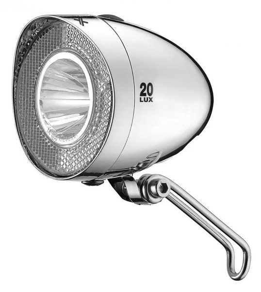 XLC Retro LED Fahrrad-Scheinwerfer, Batteriebetrieben, 20 Lux, Stvzo-Zugelass...-image