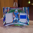 2023 Panini Spectra Rising Rookie Materials Jahmyr Gibbs Meta Prizm /25 RRM-7