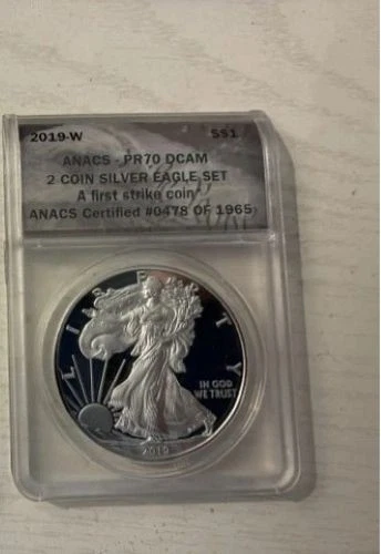 2019 Proof Silver American Eagle Coin
