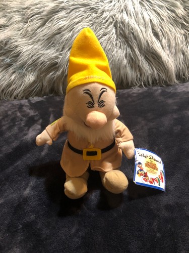 Disney 7” Sneezy Plush Snow White The Seven Dwarfs Stuffed Toy Factory - Picture 2 of 2