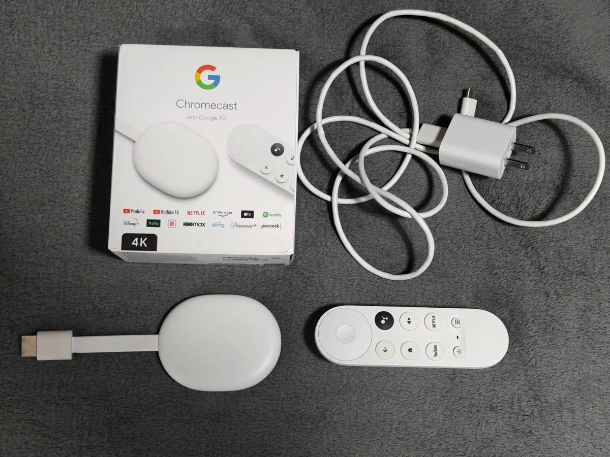 Google Chromecast with Google TV Media Streamers for sale - eBay