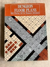 GW Games Workshop Dungeon Floor Plans 1 DOUBLE SET - original and revised