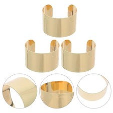 6pcs Bracelet Blanks: Zinc Alloy Cuff Bracelet/Bangle Blanks, DIY Wedding