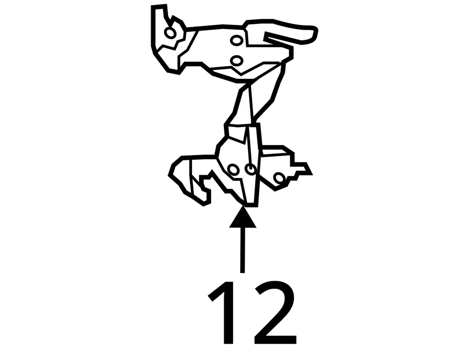 BMW 320i 328i 335i 340i 330i 2014 F30 F31 soporte de manguera de freno delantero izquierdo  Foto 4 de 4