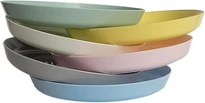 , Colors may vary, Kalas 501.929.59 BPA-Free Plate, 6-Pack, Set of 6