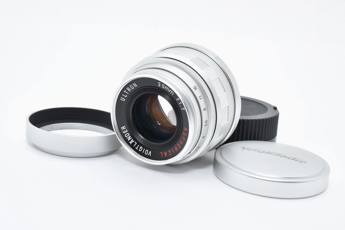 Voigtländer Camera Lenses 35mm Focal f/1.7 Maximum Aperture for