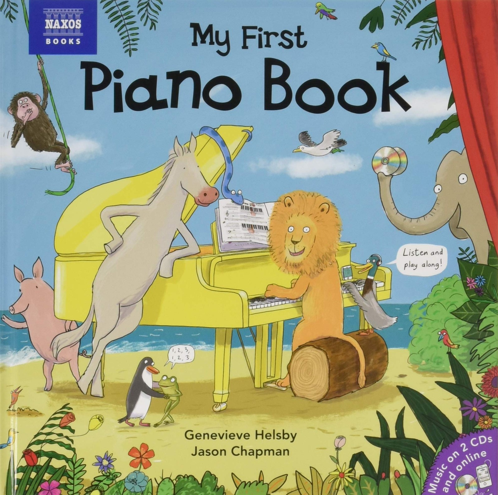 Jason Chapman My First Piano Book [includes 2 Audio Cds & Website] Book NEW