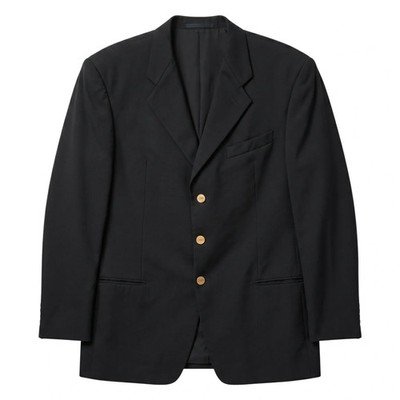 Armani Collezioni Blazer   Wool   Black   Size 40R (UK 40)