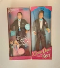 Vintage 2001 Magic Jewel Ken Doll 54855 and  1995 Great Date Ken Doll 14837