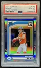 2024 Panini Donruss Bo Nix Optic Rated Rookie Preview Holo #369 Broncos PSA 10