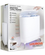 SHARPER IMAGE SPASTUDIO AUTOMATIC TOWEL WARMER