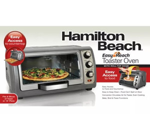 Hamilton Beach Air Fryer Toaster Oven Combo, Large Capacity 4 Functions
