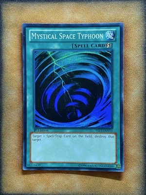 Yugioh Mystical Space Typhoon YS13-ENV12 Super Rare 1st Ed NM