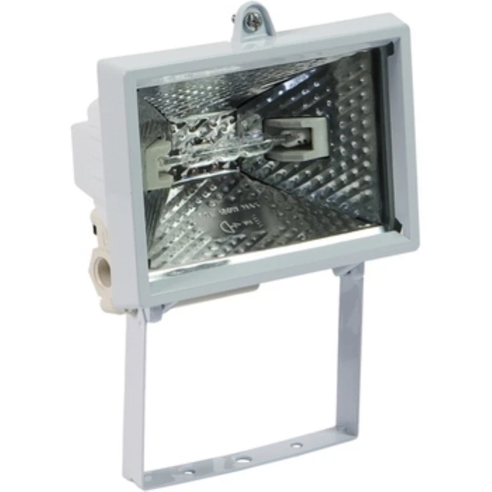 FANTON SPA PROIETTORE 150W IP54 + STAFFA BIANCA + LAMPADINA 12OW 950LM